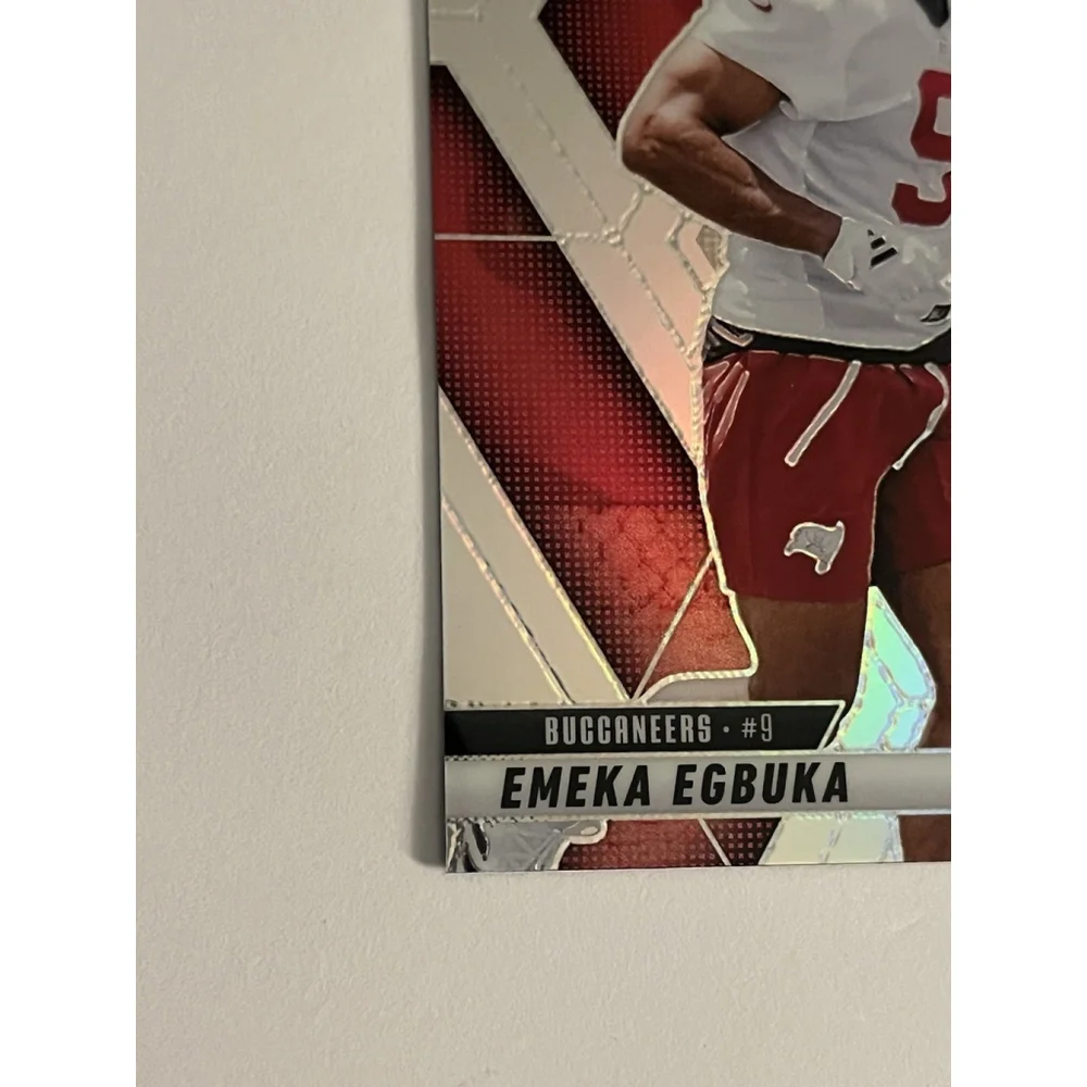 Emeka Egbuka Rookie Card Tampa Bay Buccaneers Panini Mosaic NFL